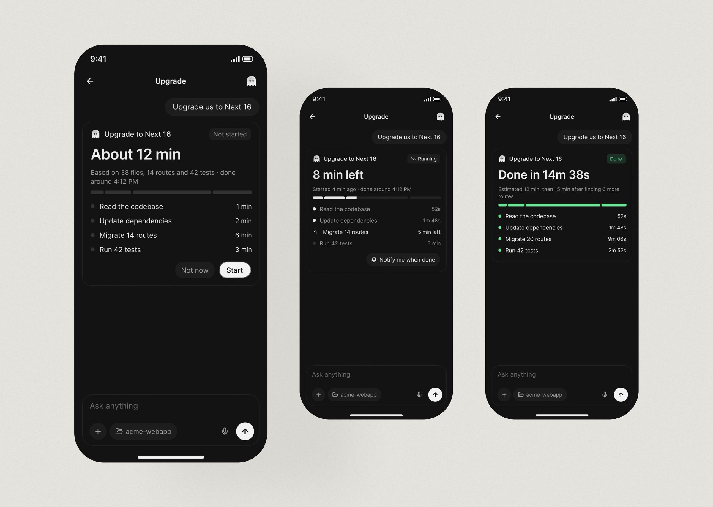Time Estimate: mobile: Time Estimate on mobile
